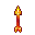 flaming arrow